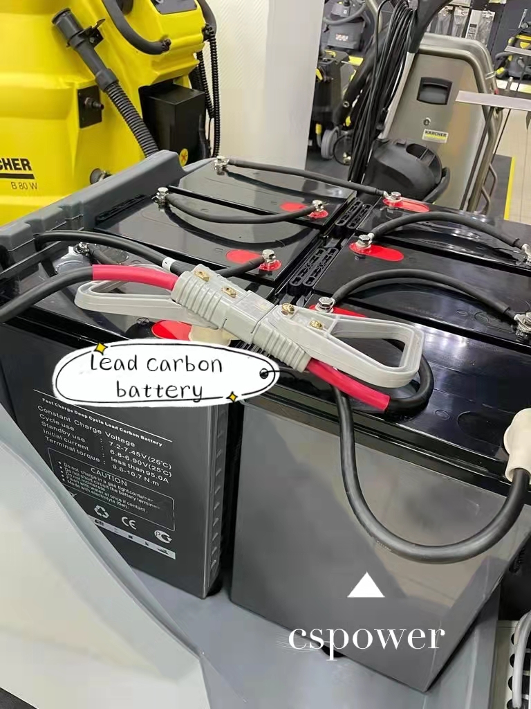 cspower fast charge lead carbon battery for sweeper